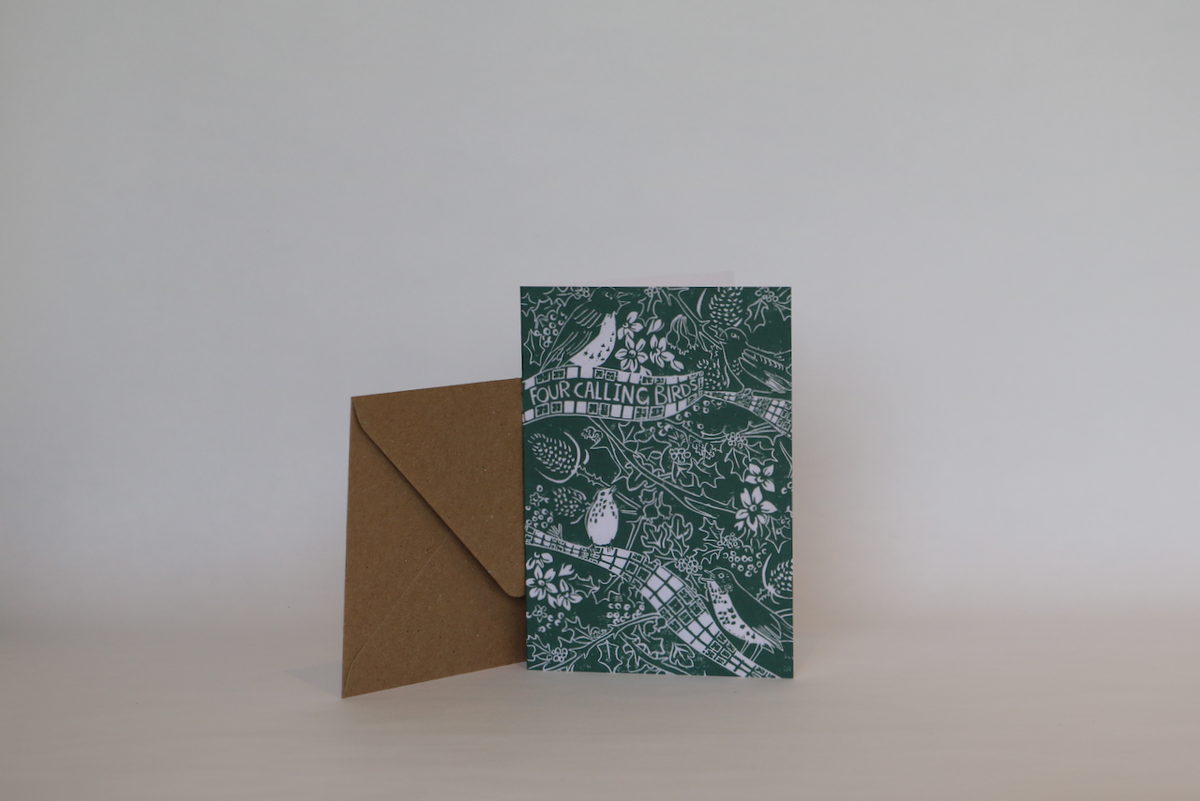 Four Calling Birds - 2026 Christmas Card