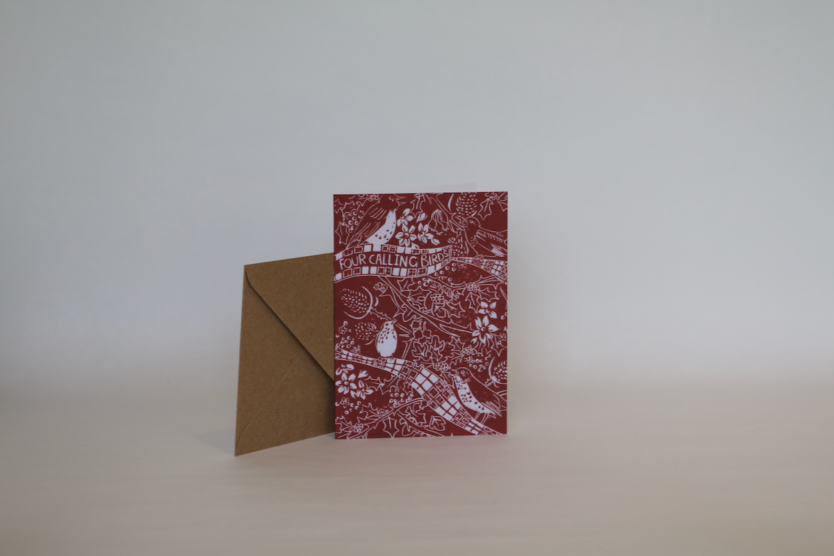 Four Calling Birds - 2026 Christmas Card