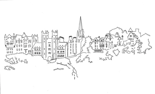 The Mound & Ramsay Gardens, Edinburgh