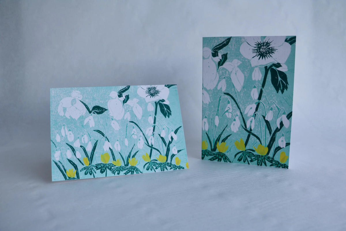 Snowdrops  - Greetings Card