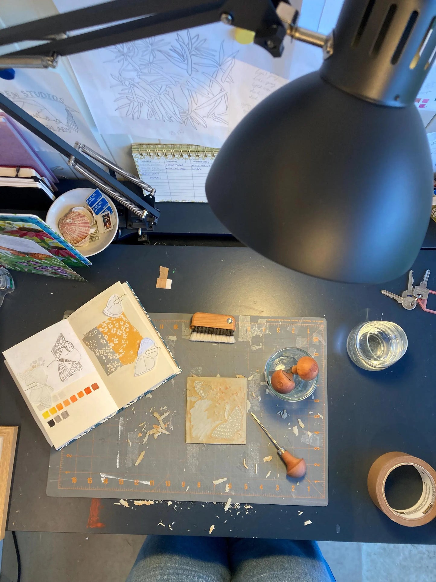 Linocut Printmaking Workshops with Eve Sladdin